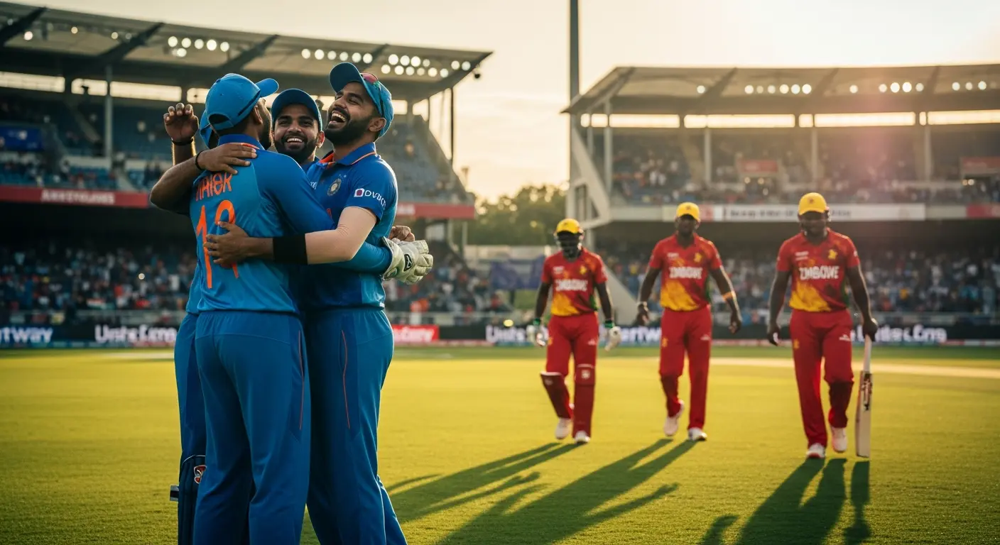 India Secures Crucial 72-Run Victory Over Zimbabwe in T20 World Cup Super 8s