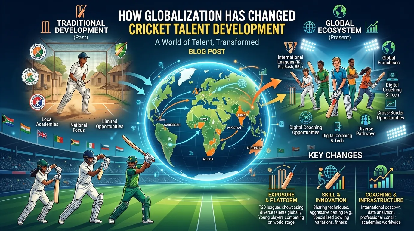 How Globalization Has Changed Cricket Talent Development
