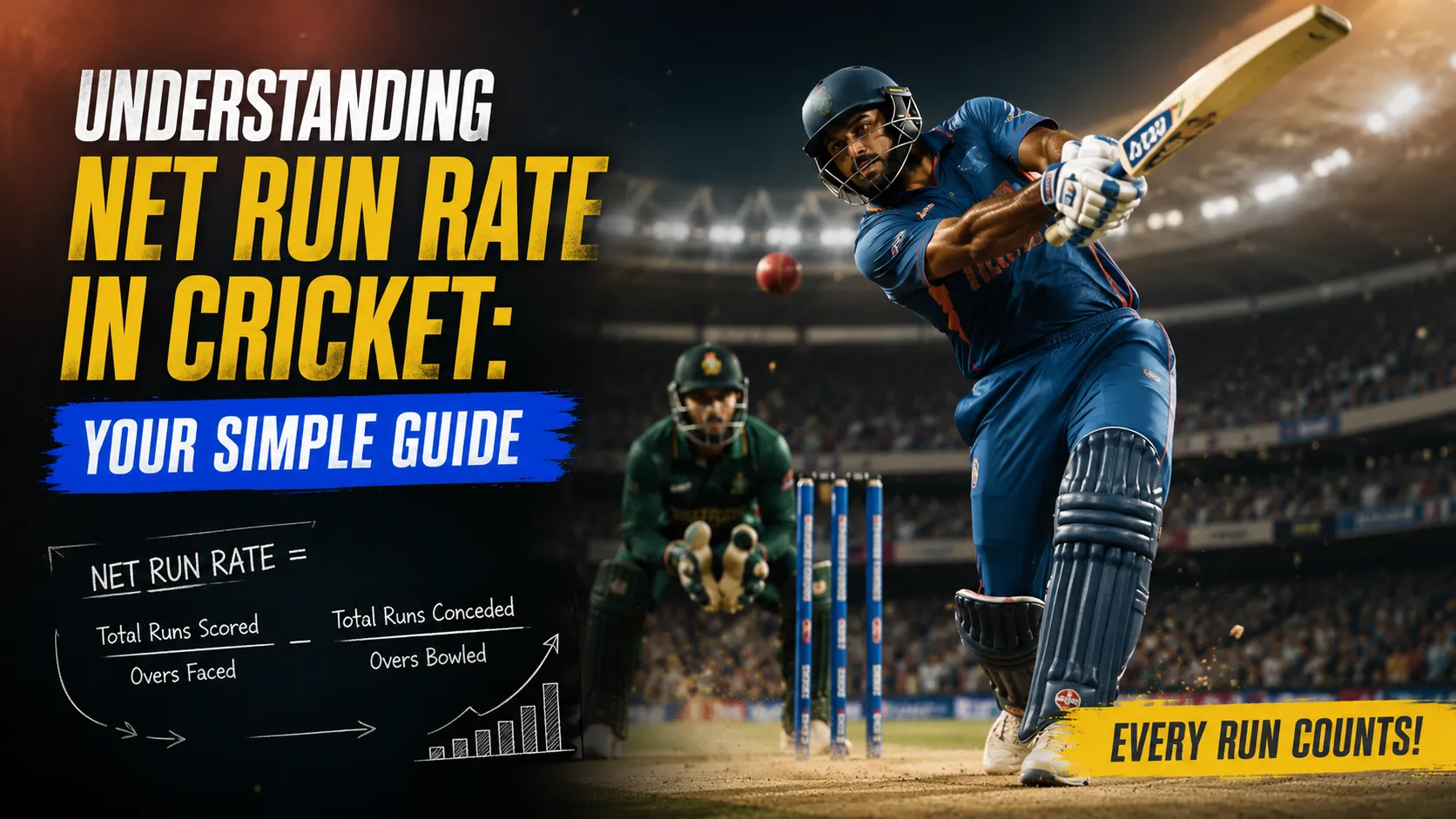 Net Run Rate (NRR) Formula in Cricket Explained Simply