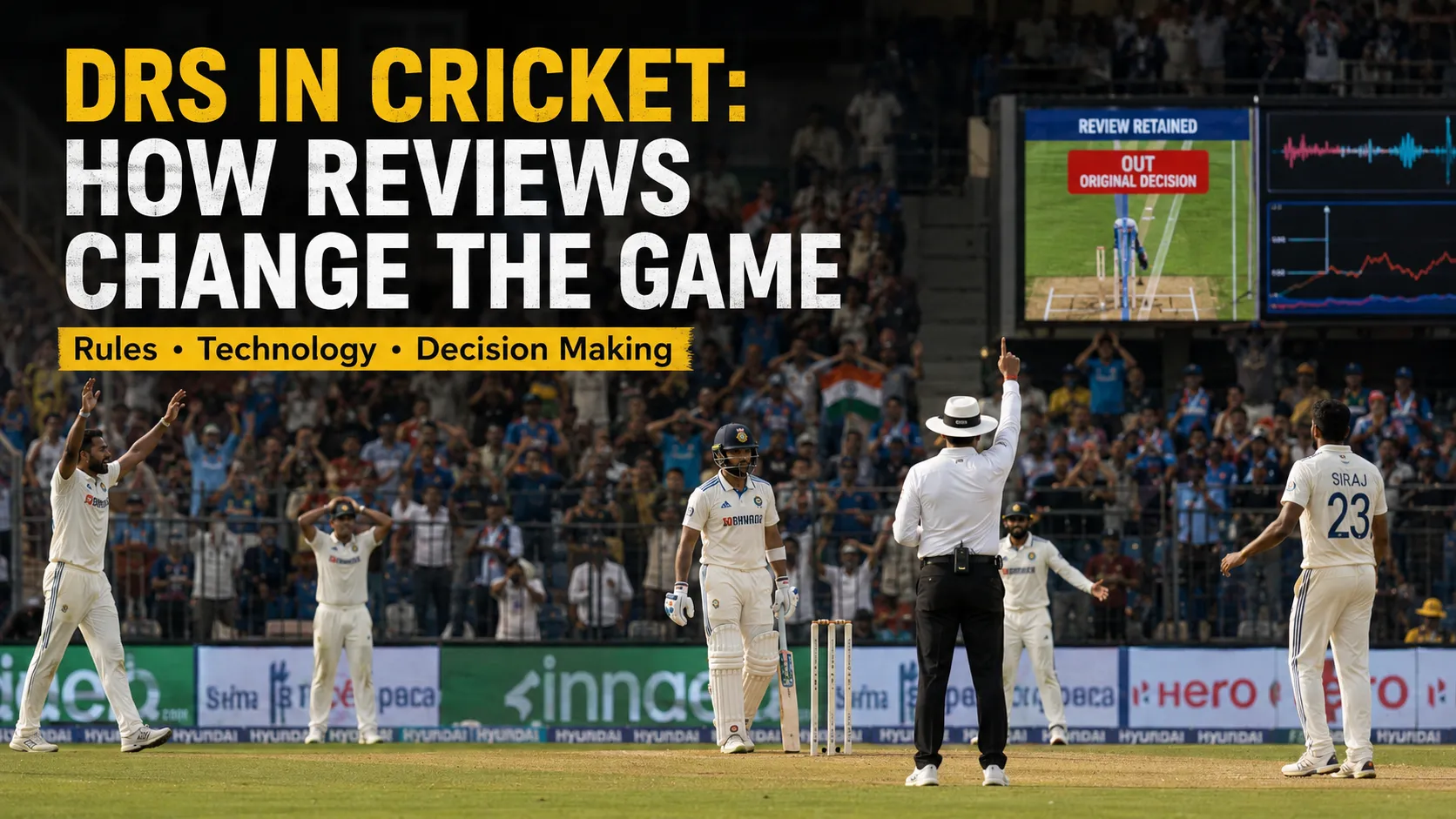 What Is DRS in Cricket? Rules, Reviews & How It Works